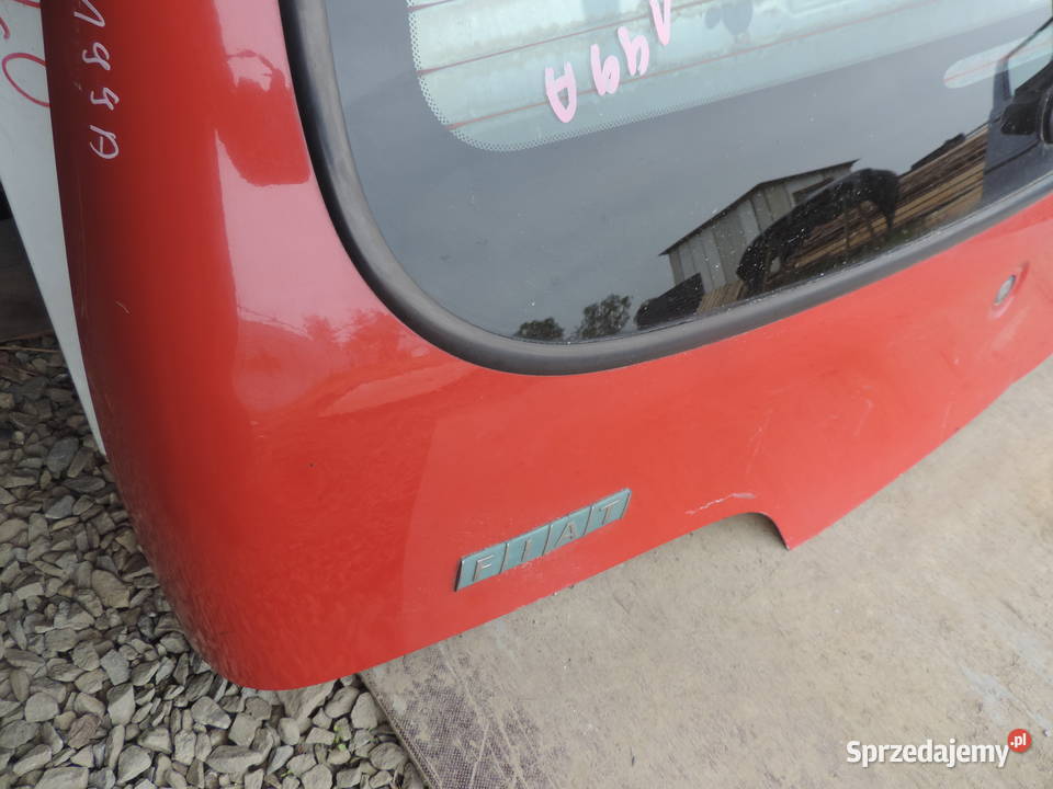 KLAPA BAGAŻNIKA Fiat Seicento lakier 199A Rok produkcji 2004 małopolskie Nowy Sącz