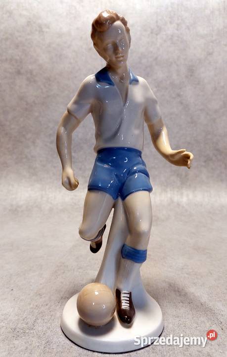Grafenthal Porcelanowa figurka Piłkarz