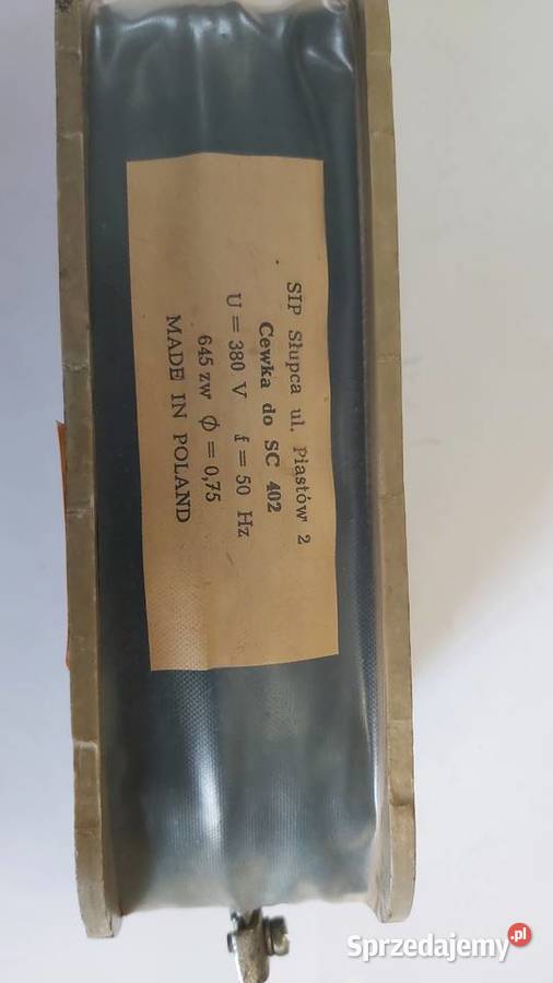 Cewka do stycznika SC402 380V 50Hz Elektryka i akcesoria sprzedam