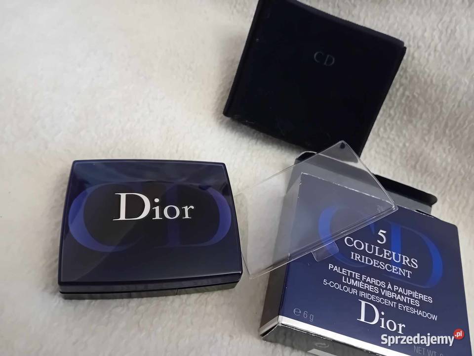 paletka dior cienie w odcieniach błekitu Kraków