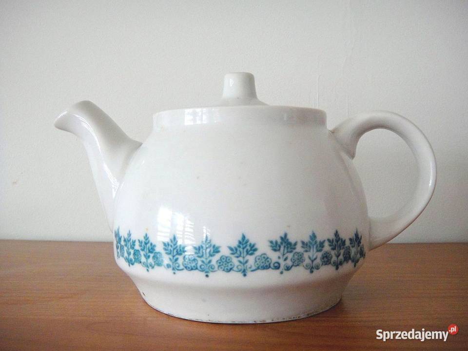 Czajniczek porcelanowy do zaparzania herbaty Porcelana i szkło świętokrzyskie Kielce