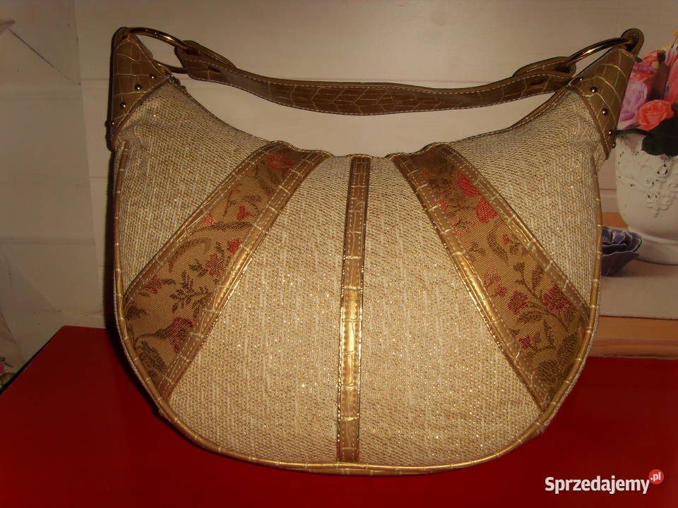 TOREBKA DAMSKA NOWA BEŻOWA CLAMERICA WROCŁAW Wrocław