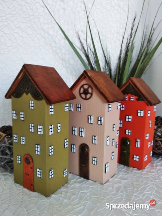 Kolorowe domki mała uliczka z charakterem dolnośląskie Wrocław