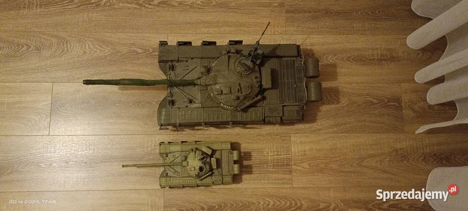 Model czołgu T72 sklejony Gotowy Idealny na lubuskie Nowa Sól