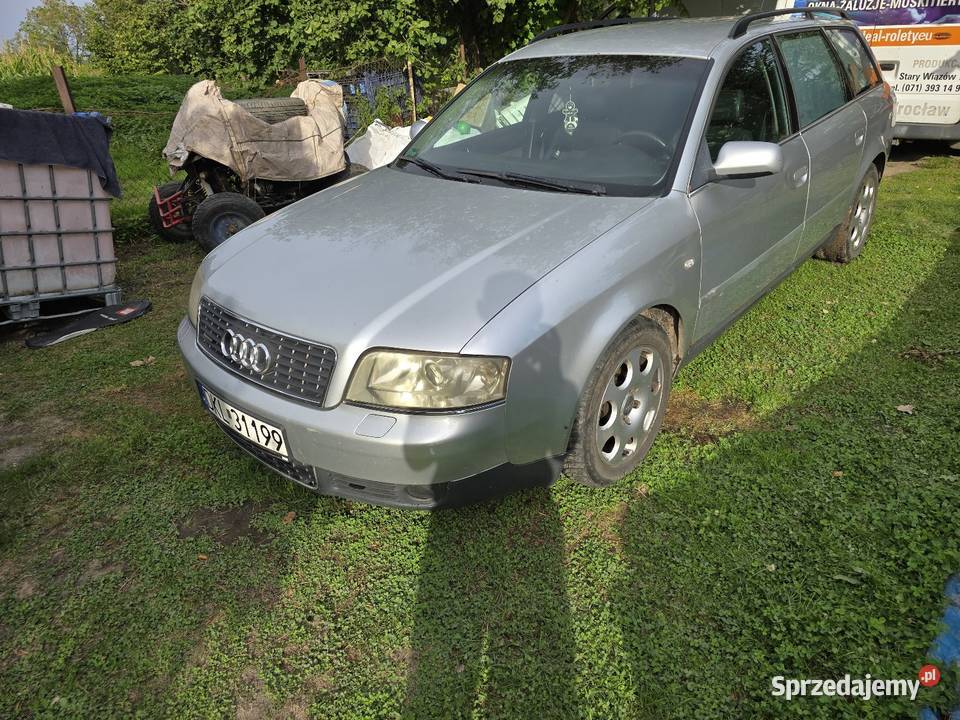 Audi A6 C5 24 v6 Quattro LPG skórzana tapicerka Strzelin