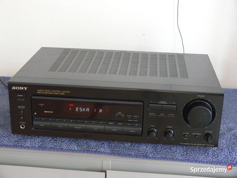 Japoński amplituner Sony STRD365 RDS mocny