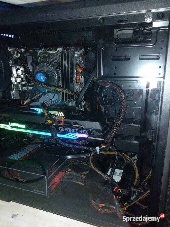 Komputer stacjonarny z RTX 3080 16GB RAM RGB Izdebnik sprzedam