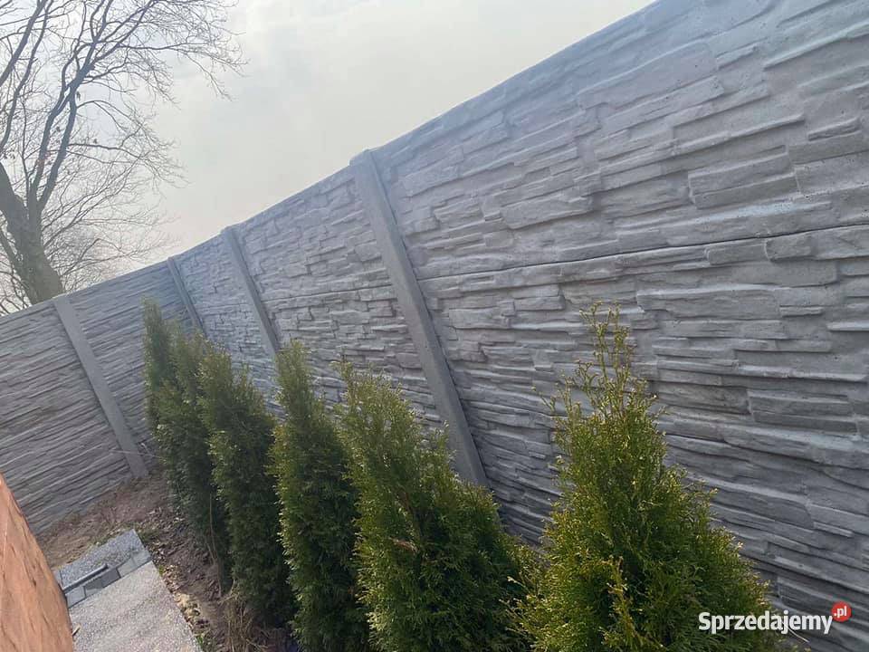 Ogrodzenia betonowe płyty betonowe kompleksowo Grodzisk Mazowiecki