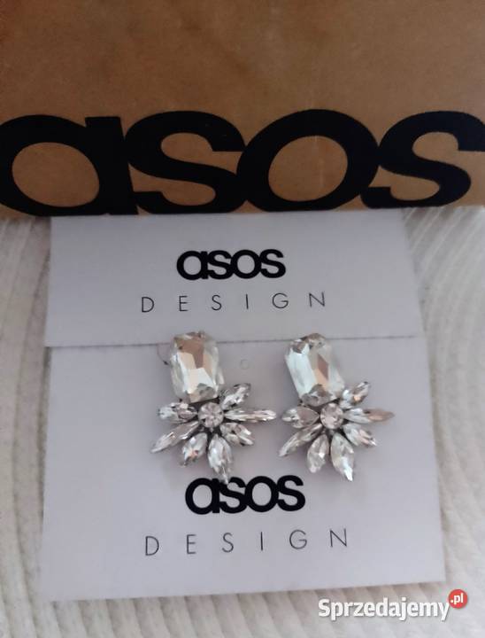 ASOS Bogato zdobione kolczyki z Londynu NOWE małopolskie Kraków sprzedam