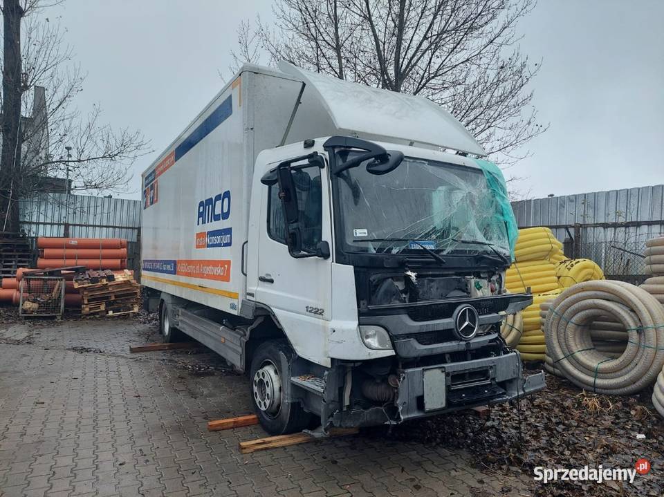 MercedesBenz Atego 1222 NA SPRZEDAŻ SAM KONTENER Przyczepy i naczepy Dobre Miasto