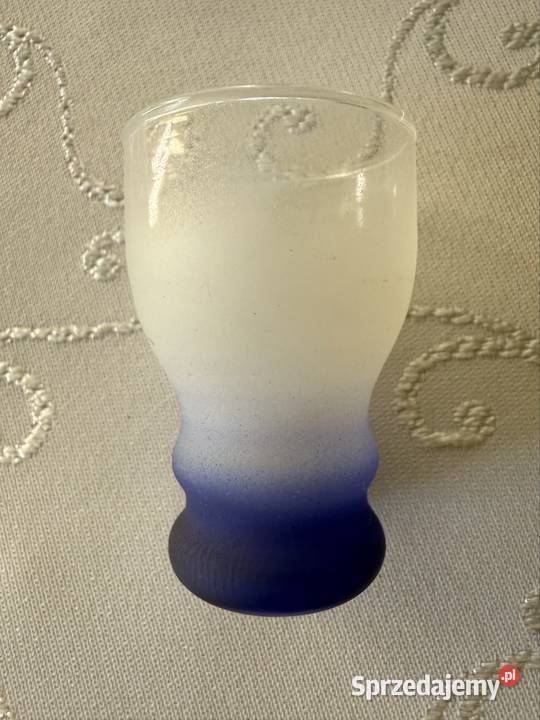 Zestaw Szklanek Szronionych Kieliszek Vintage Szklanki i kufle śląskie Czerwionka-Leszczyny sprzedam