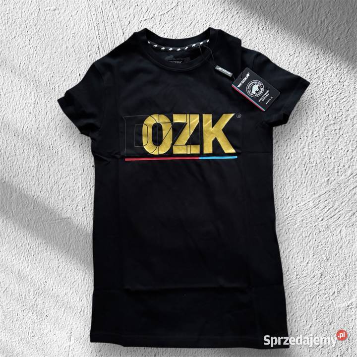 wk dzik slim czarny tshirt OZK