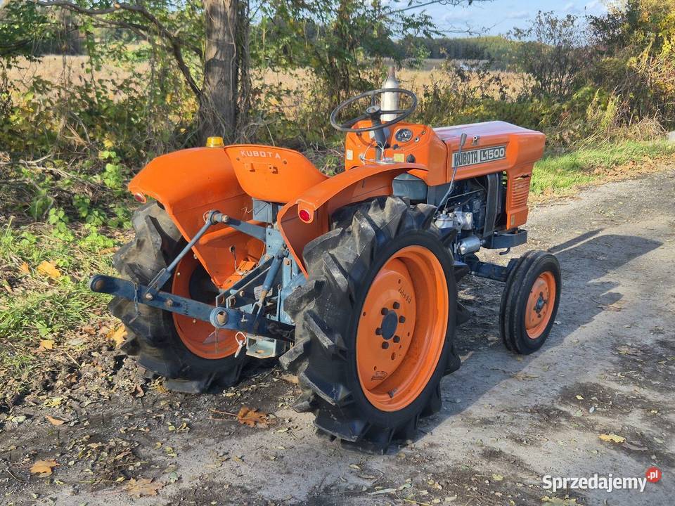 Traktorek traktor KUBOTA L1500S 15 24 Napęd 2x4 dolnośląskie Małuszyn
