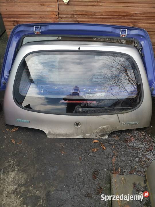Klapa tył fiat Seicento części blacharskie Czerwionka-Leszczyny sprzedam