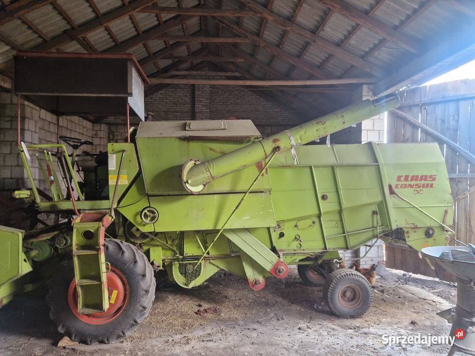 Kombajn Claas Consul Rolnictwo lubelskie