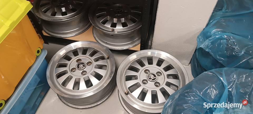 Sprzedam felgi aluminiowe 15 Skody citigo Cieszyn