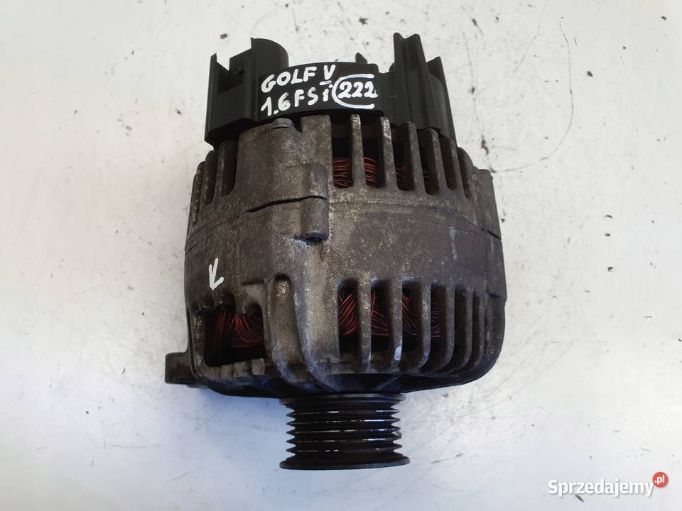 ALTERNATOR VW Golf V 16 FSI valeo 03C903023B osobowe Chełm