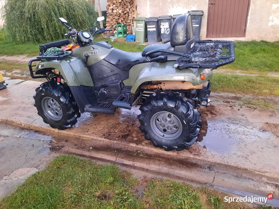 Duży Quad Arctic cat 650 zarejestrowany kat B 2 Rogów sprzedam