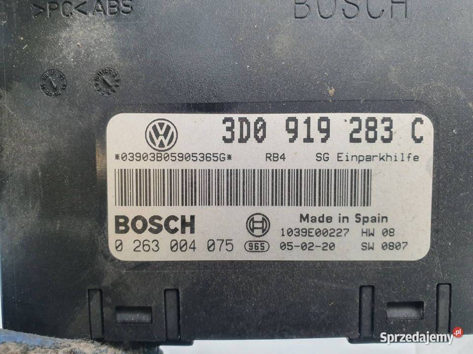 MODUŁ VOLKSWAGEN PHAETON 60 3D0919283C Lipno