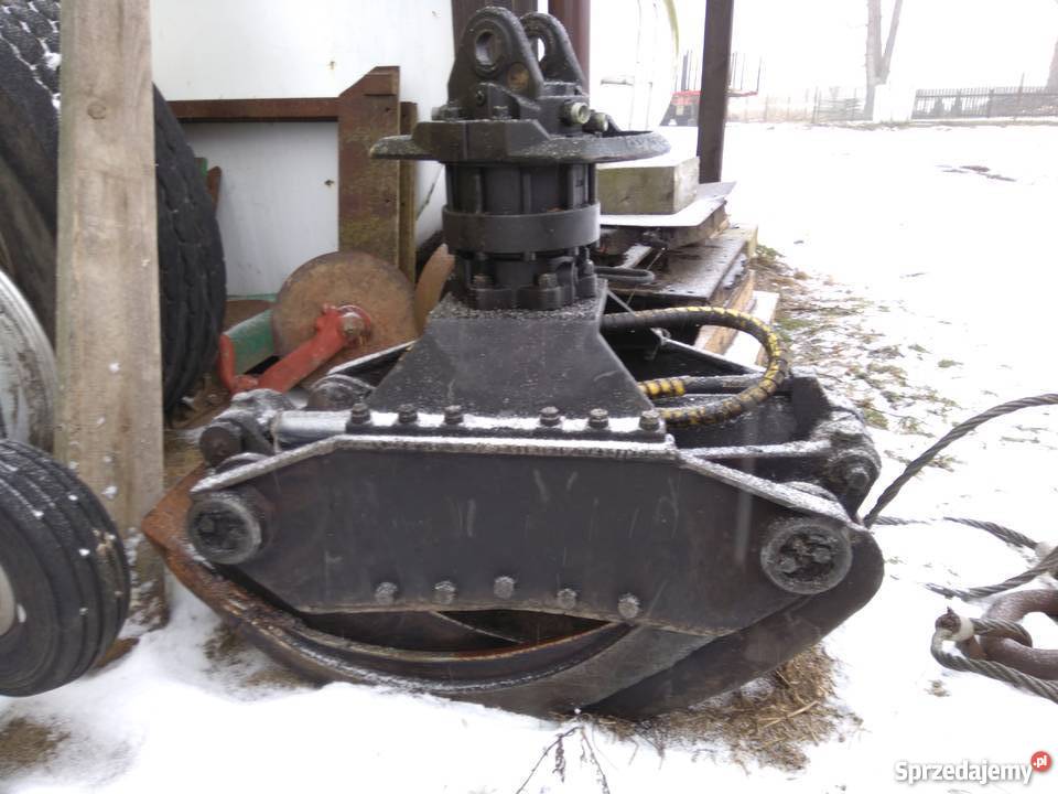 Chwytak do drewna z rotatorem Kościerzyna sprzedam