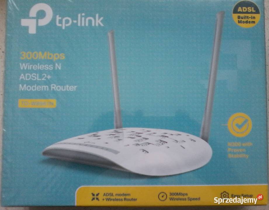 Modem router TPLink TDW896 1N ADSL Słupca