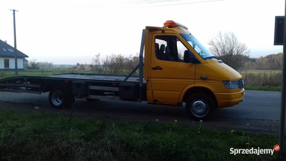 Autolaweta mercedesbenz 412 29TD blizniak hak lubelskie Ostrów Lubelski