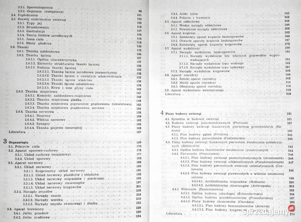 Zoologia Tom 12 Cęść ogólna Część systematyczna Chełm