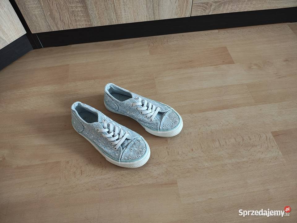 Koronkowe trampki trampeczki tenisówki