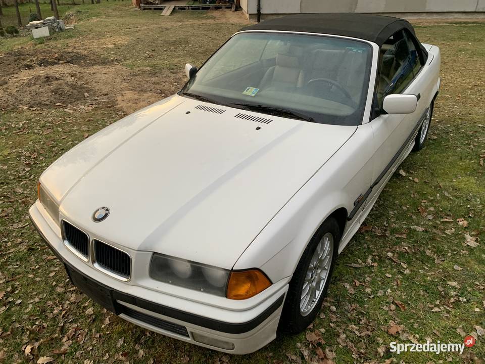 Bmw e36 325i cabrio alpinweiss lubelskie Puławy