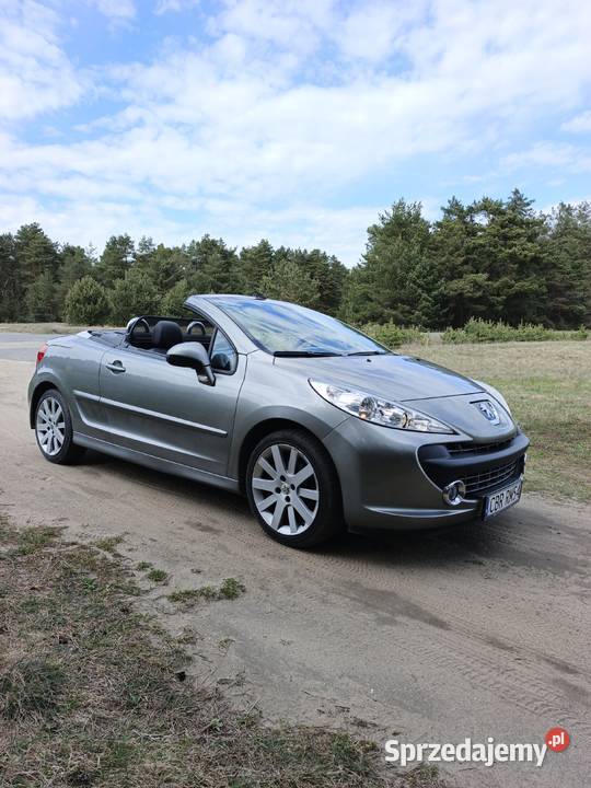 Ładny Peugeot 207 cabrio niski przebieg Samochody osobowe Brodnica