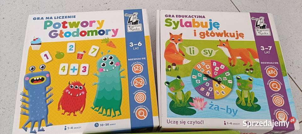 Super okazja 3 gry dzieci w okazyjnej Okazja Warszawa