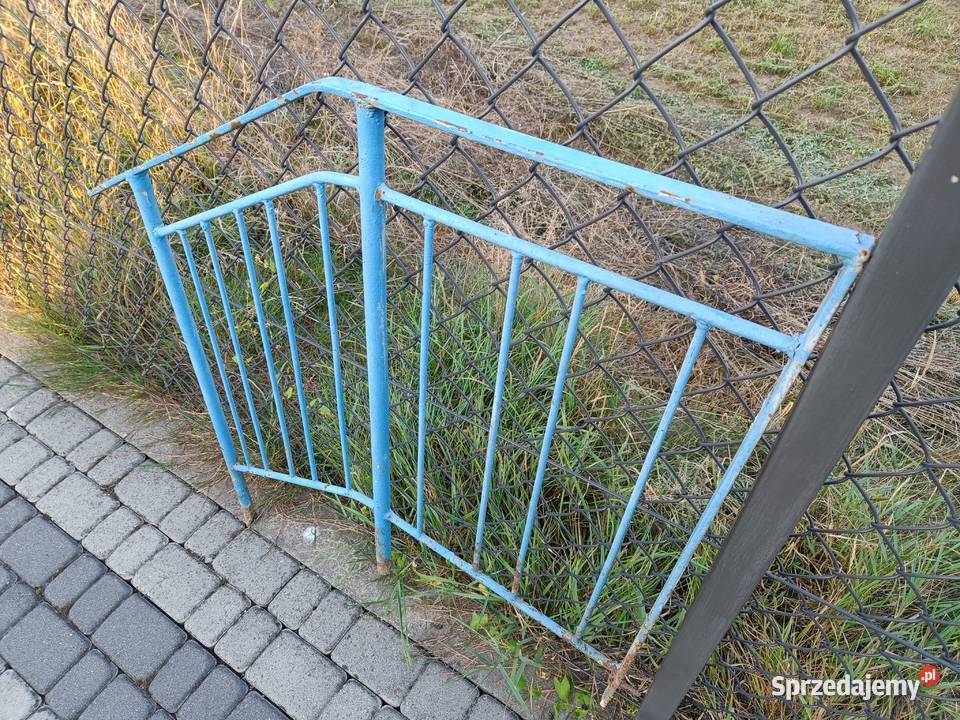 BARIERKA metalowa schodowa krótka 100 wys75 Brzostek