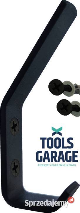 Wieszak meblowy ubrania garderoba LOFT czarny Akcesoria meblowe Szembekowo