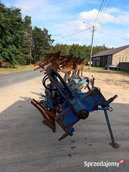 PLUG RABEWERK 4SKIBOWY AZUROWY LEMKEN LADNY Maszyny rolnicze Brudzew
