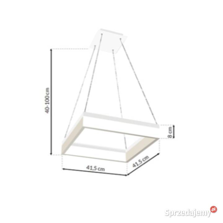 Lampa wisząca NERO White Milagro 32W LED 4000K Opole sprzedam