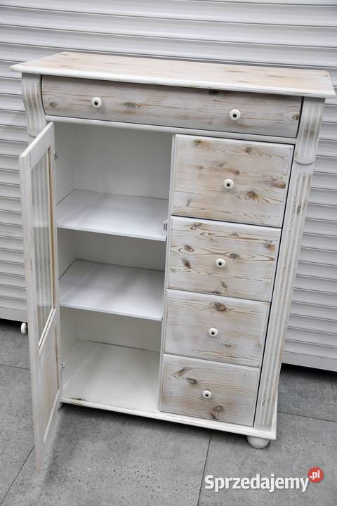 komoda z drewna sosnowego nowa Olsztyn