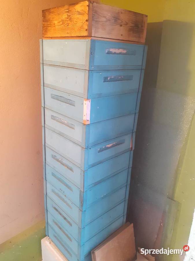 ule warszawskie poszerzone miodarka ramki ule Wilczyce