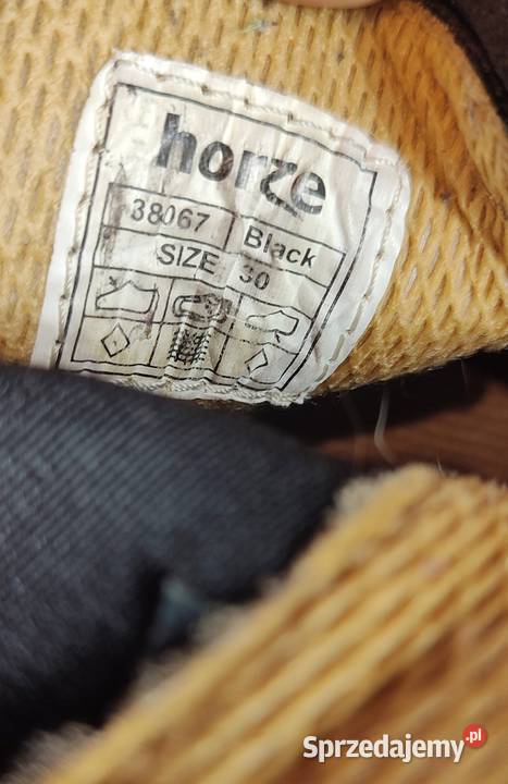 HORZE sztyblety dziecięce jeździeckie Kilkenny Jasień