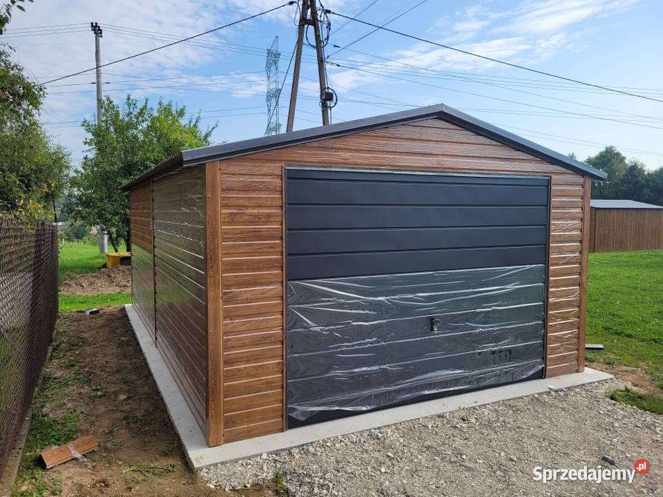 Garaż blaszany garaż 4x5 garaże na wymiar Łódź sprzedam