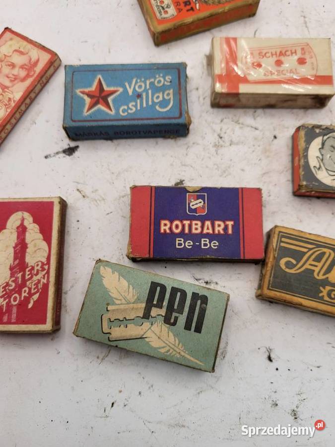 STARE Z EPOKI NOWE I UŻYWANE ŻYLETKI ZESTAW śląskie Rybnik