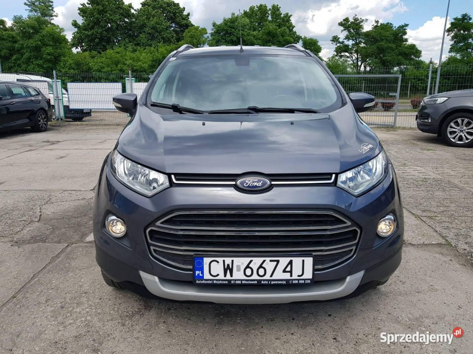 Ford EcoSport 10 Turbo Klimatronik nieuszkodzony kujawsko-pomorskie Włocławek
