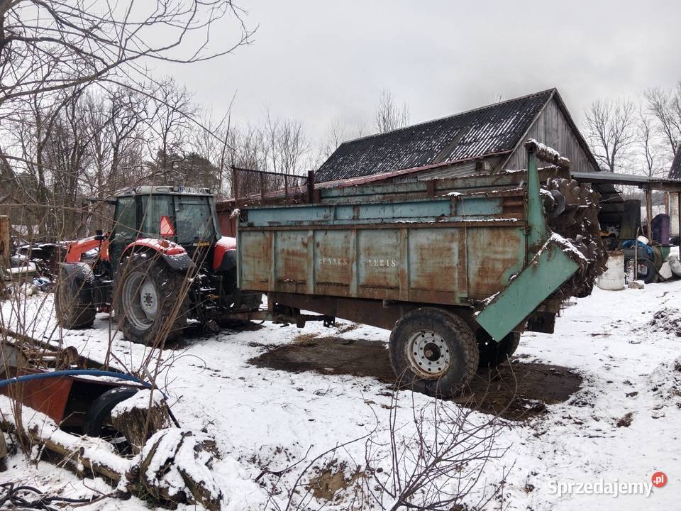 Rozrzutnik obornika 8 ton Włoszczowa sprzedam