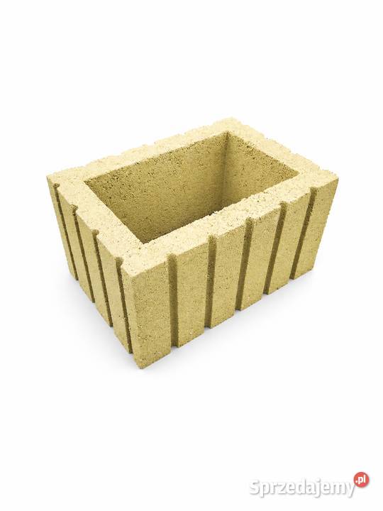 Gazony ogrodowe 40x28x20h donice betonowe Warszawa