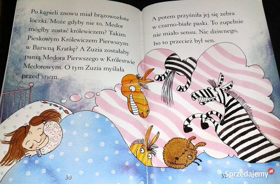 Zuzia i piesek w kratkę Pierwsze czytanki Irena Chełm sprzedam