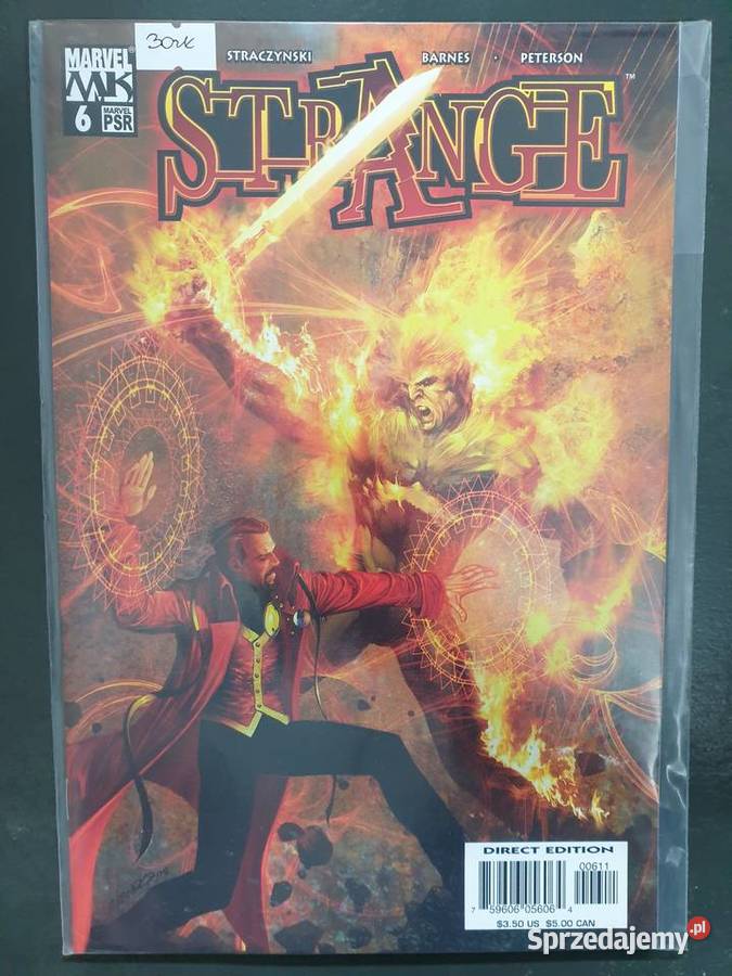 Strange zestaw 5 oryginalnych komiksów Marvel pomorskie Gdynia