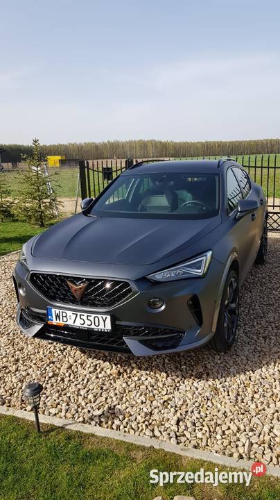 CUPRA FORMENTOR 15 TSI 150 Bezwypadkowy Pierwszy ABS Warszawa