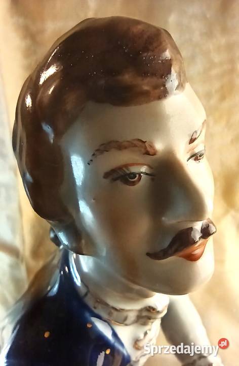 Porcelanowa Figurka Dikolenko KAWALER KLĘCZĄCYZ Bytom