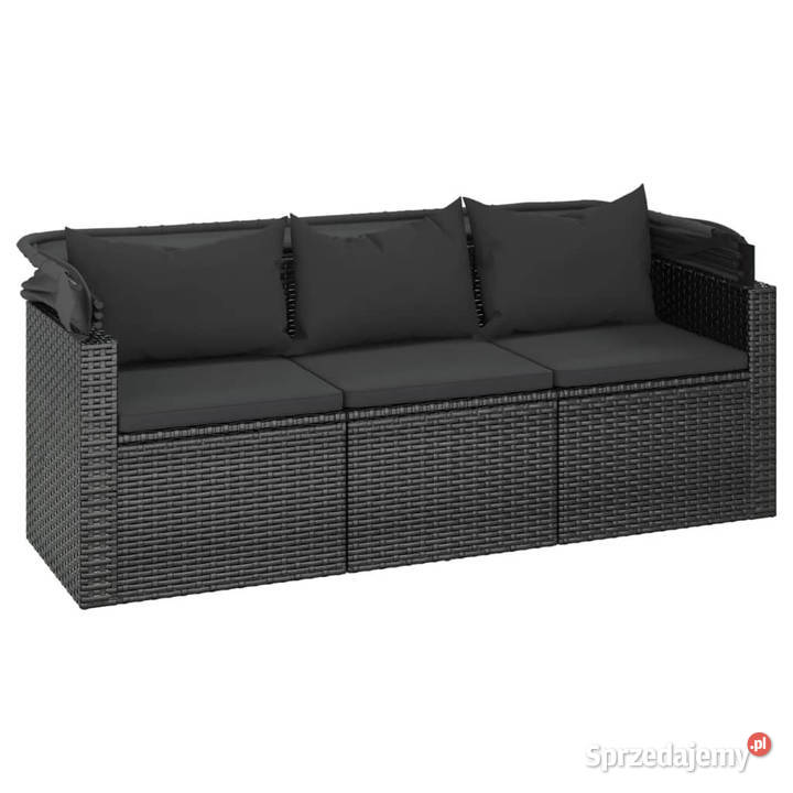 3os sofa ogrodowa z daszkiem i podnóżkiem mazowieckie Warszawa sprzedam