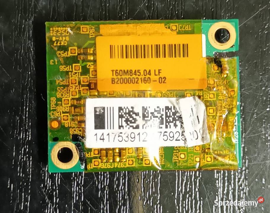 Model Conexant 3652BRD02D110 Thinkpad Internet i komunikacja Opole sprzedam