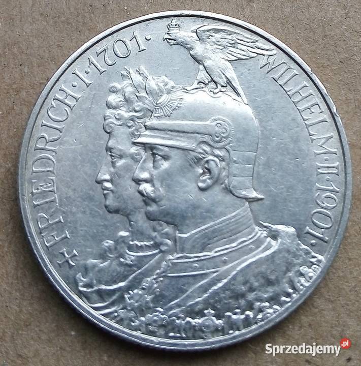 NIEMCY2 MARK1901 r SREBRO 0900 ŁADNA 200 mazowieckie Legionowo sprzedam